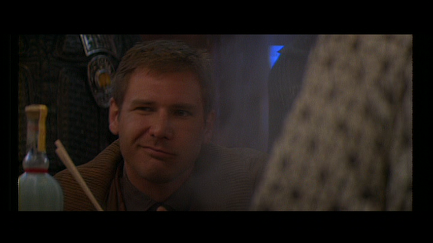 Deckard forces a smile